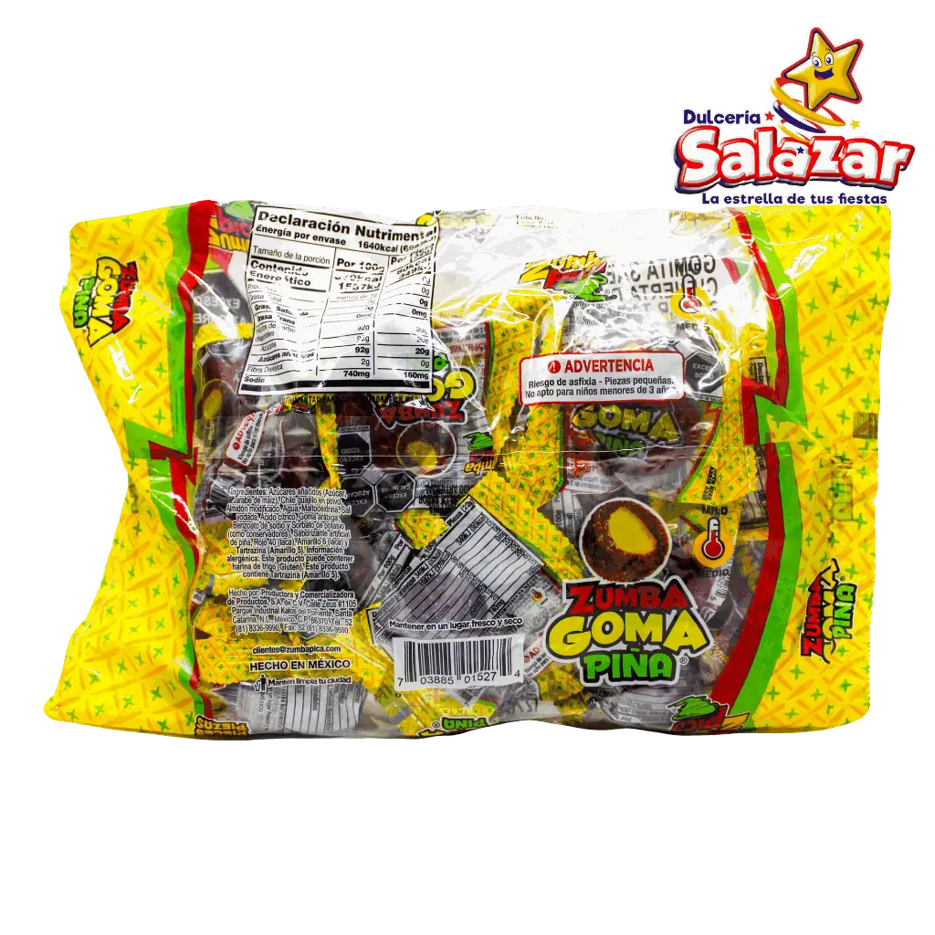 Goma piña zumba piña ZUM0110_2.webp