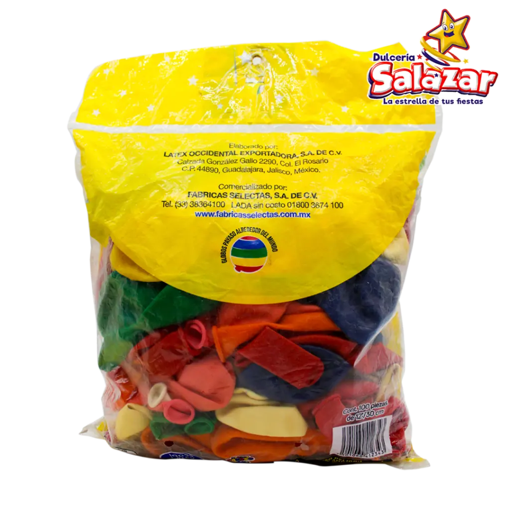 GLOBO #12 S ESTRELLA COLORES SURTIDOS P SEL0654_2.webp