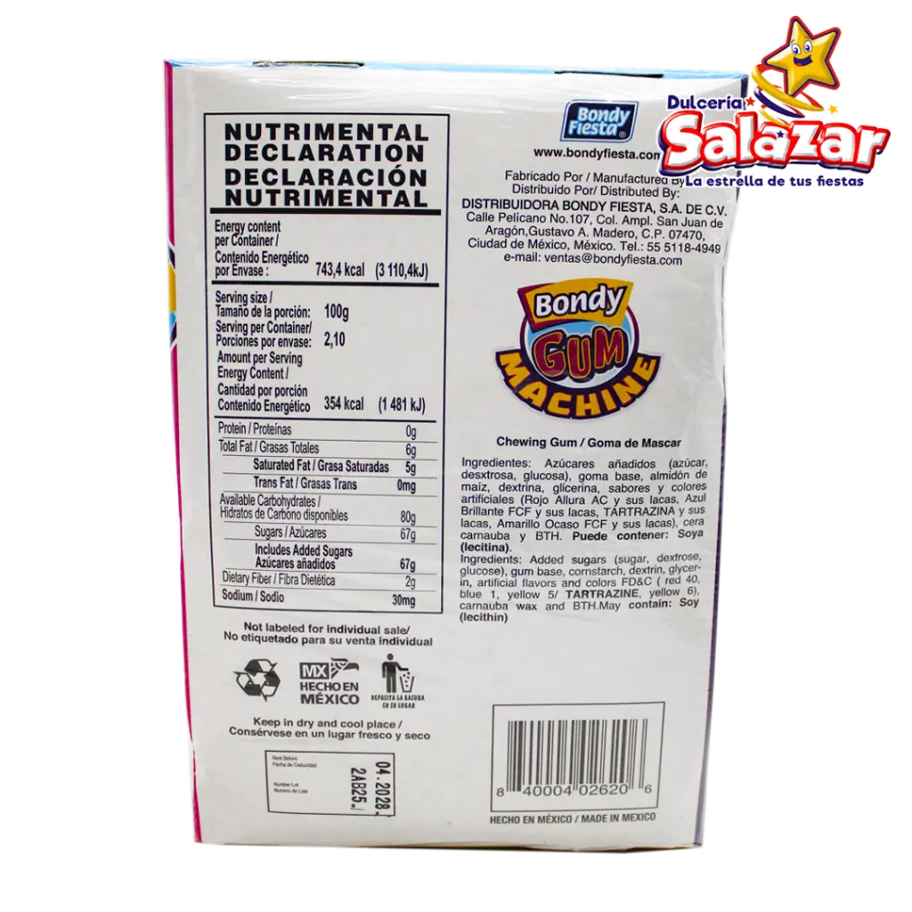 BONDY GUM MACHINE DISPLAY -D.35G- BON0173_3.webp