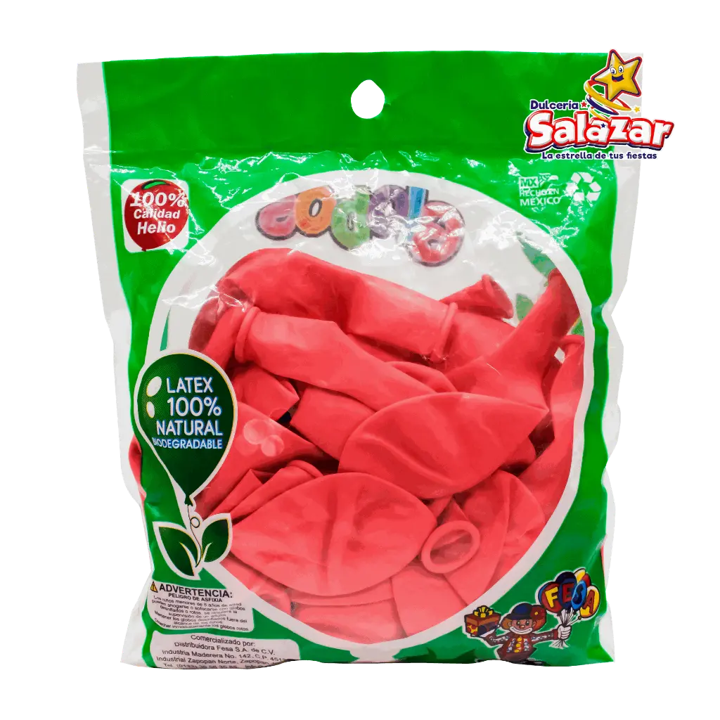 Globo #9 rosa bebe fesa 50 pza FES0004_2.webp