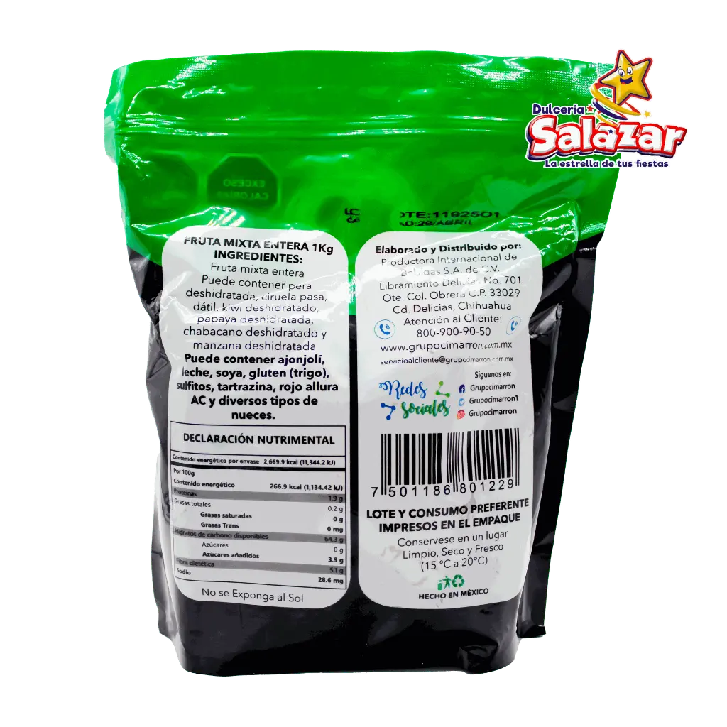 FRUTA DESHIDRATADA MIXTA entera cimarron COF0089_2.webp