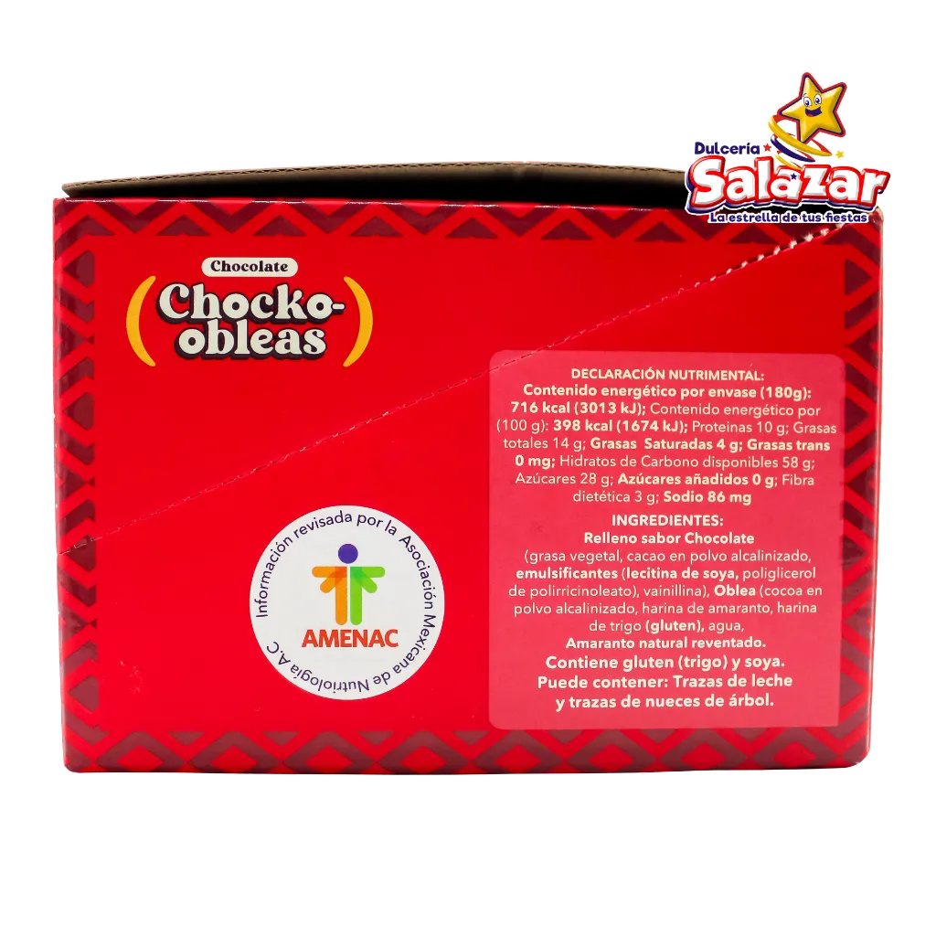 Chocko oblea chocolate 180g DES0036_2.webp