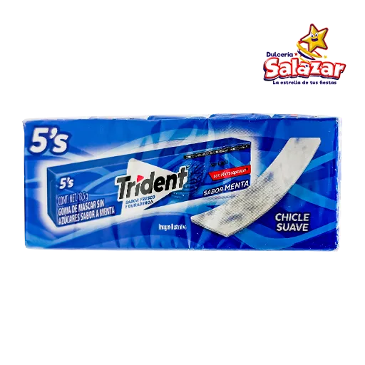 Chicle trident TA 5´P MENTA ADA0347_3.webp