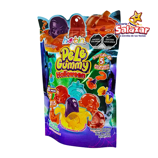 Pele gummy Halloween hubin HUB0093_2.webp