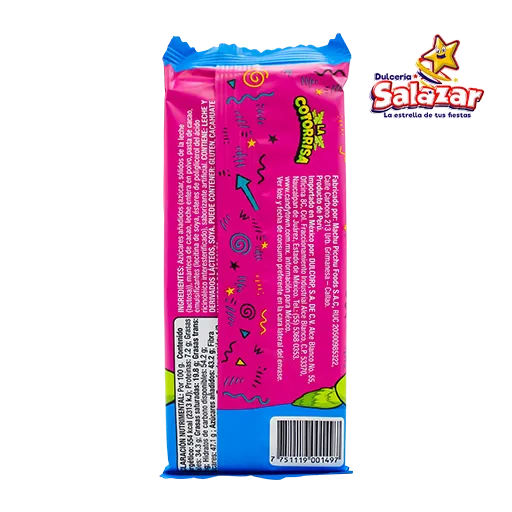 Chocolate cotorrisa original azul CAL0084_1.webp