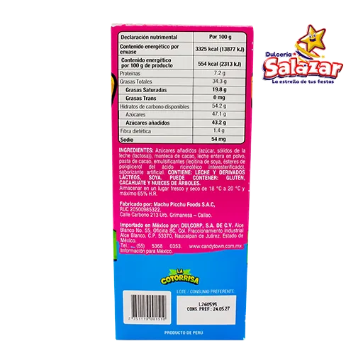 Chocolate cotorrisa original azul CAL0084_3.webp