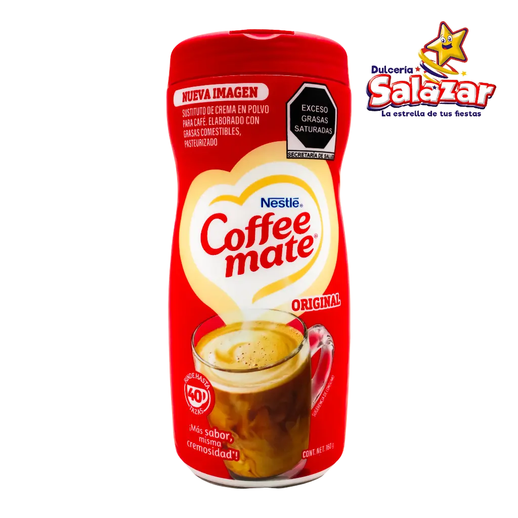 [ABARROTE0104] COFFEEMATE NESTLE -BOT.160G- "C/12/1" 