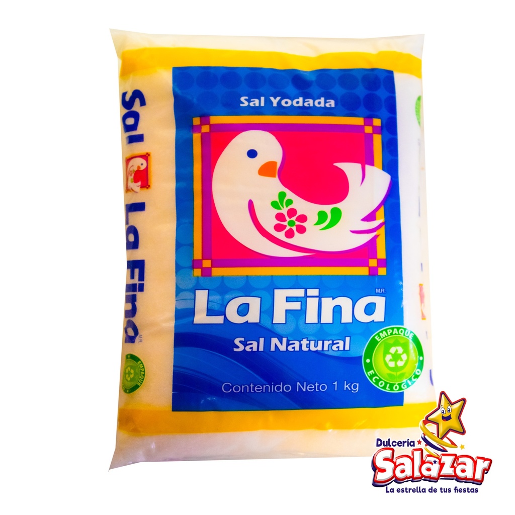 [ABARROTE0046] SAL LA FINA -B.1KG- "B/18/1" 