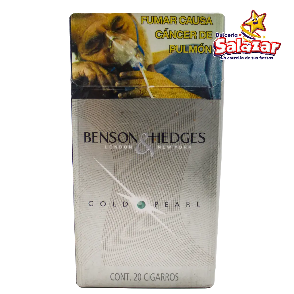 [CIGPHL0021] CIGARRO BENSON & HEDGES GOLD PEARL 20s " "P/10/1"