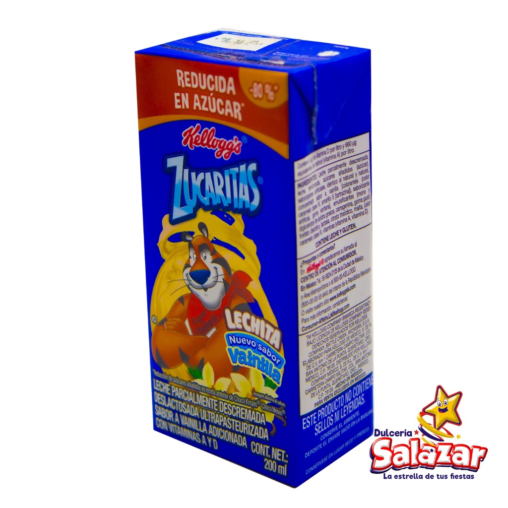 LECHITA ZUCARITAS VANILLA -D.200ML- "C/27/1" 