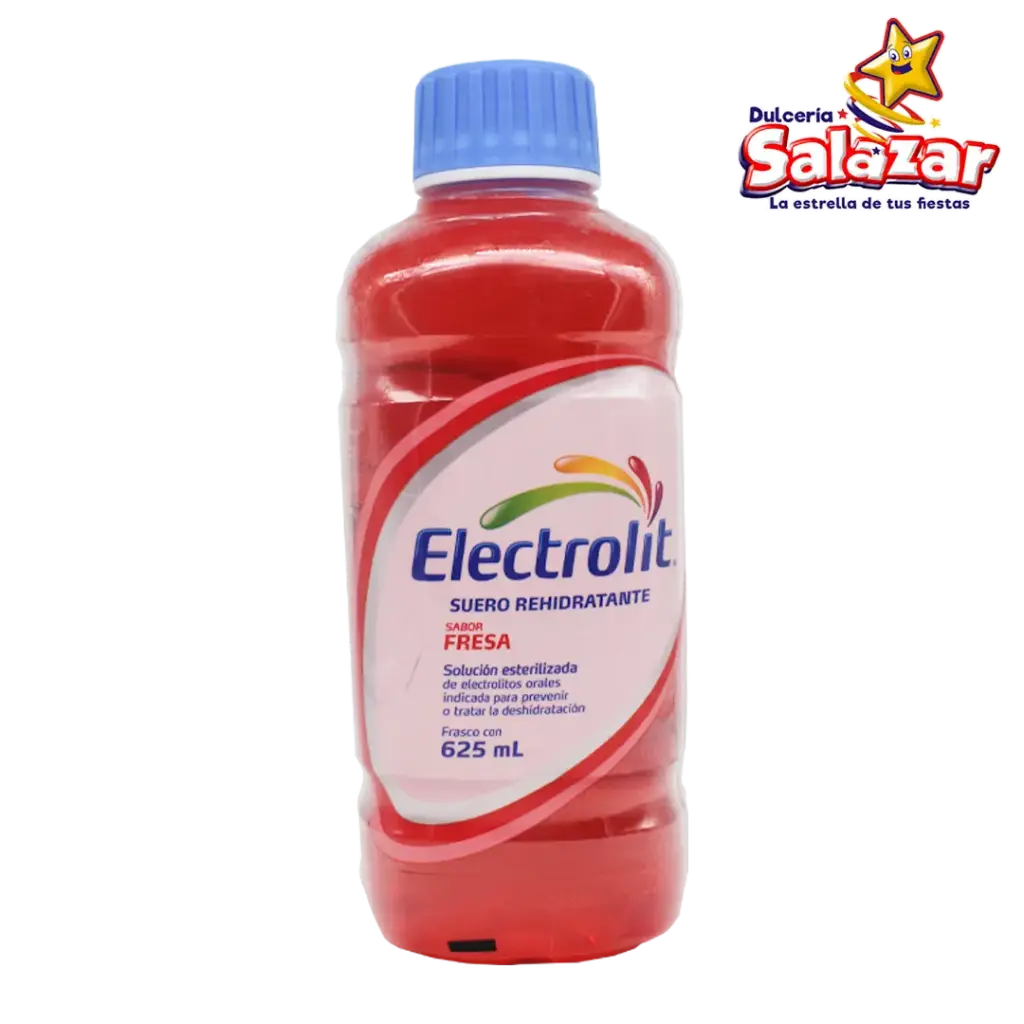 SUERO ELECTROLIT FRESA -BOT.625ML- "C/12/1" 