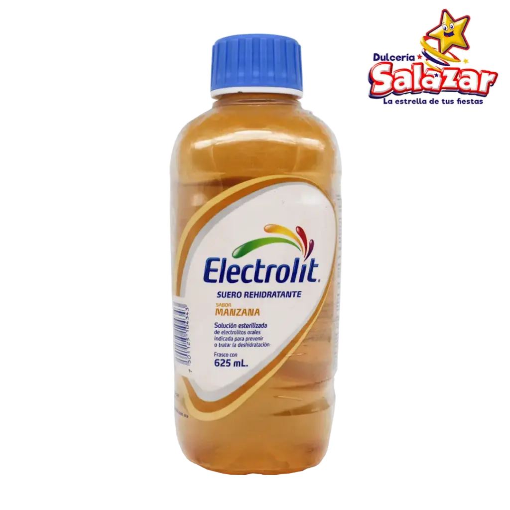 SUERO ELECTROLIT MANZANA -BOT.625ML- "C/12/1" 