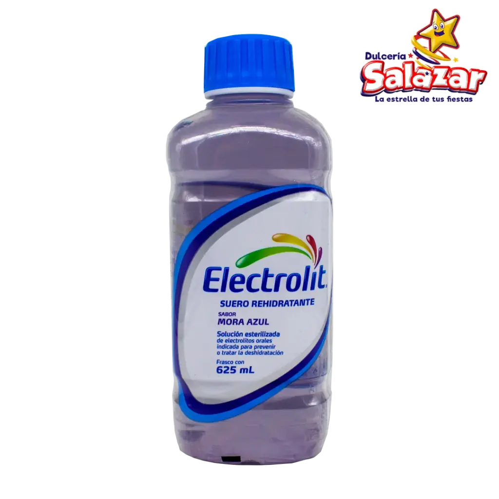 SUERO ELECTROLIT MORA-AZUL -BOT.625ML- "C/12/1" 