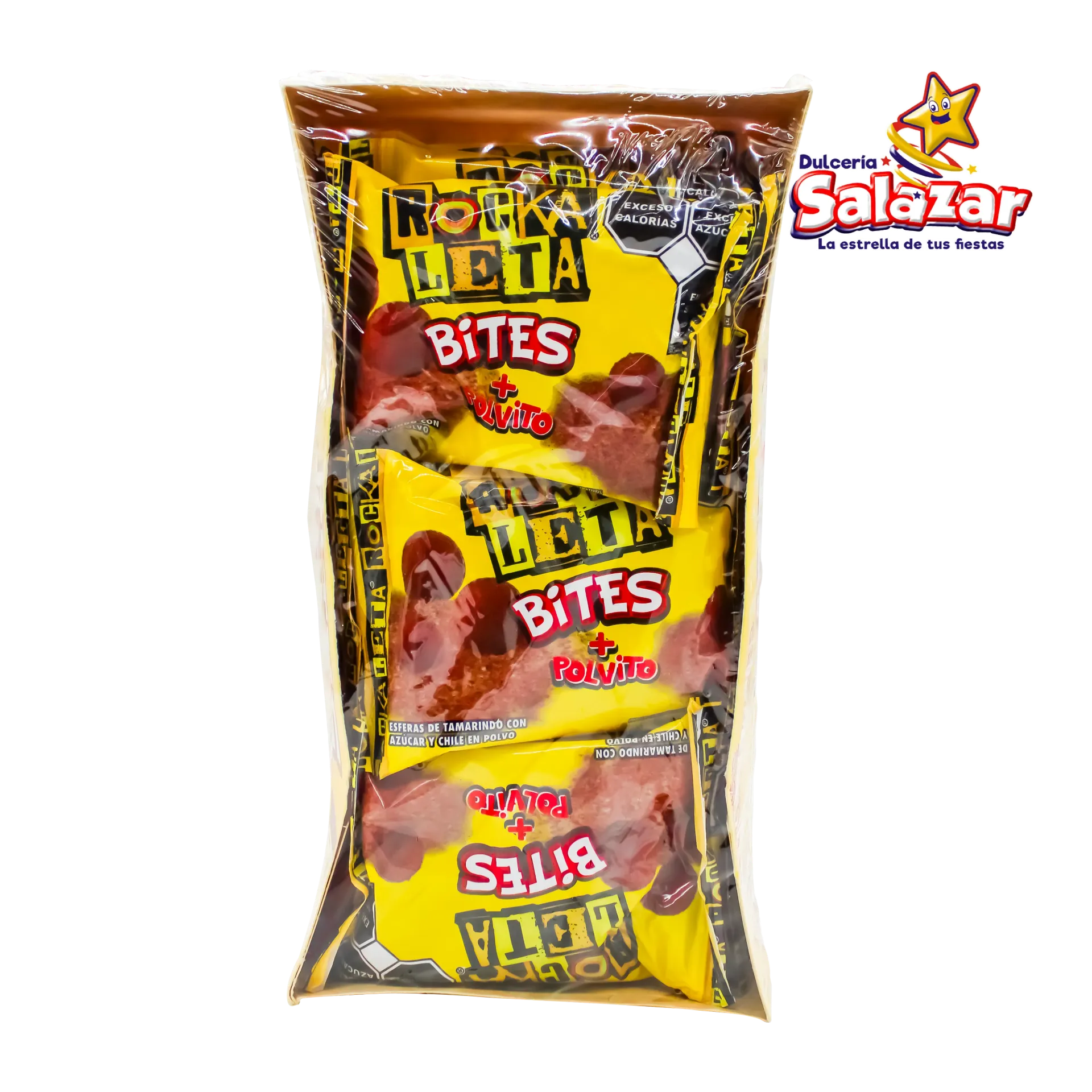 ROCKALETA BITES CON POLVITO TAMARINDO 30GR "C/5/12"