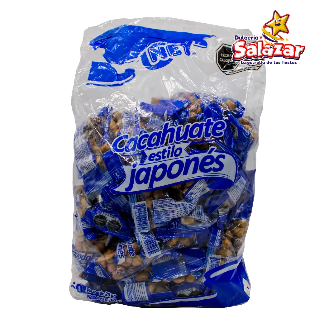 CACAHUATE JAPONES NEY 20G -B.1KG- "C/16/50"                                                                                                                                                                                                                                             