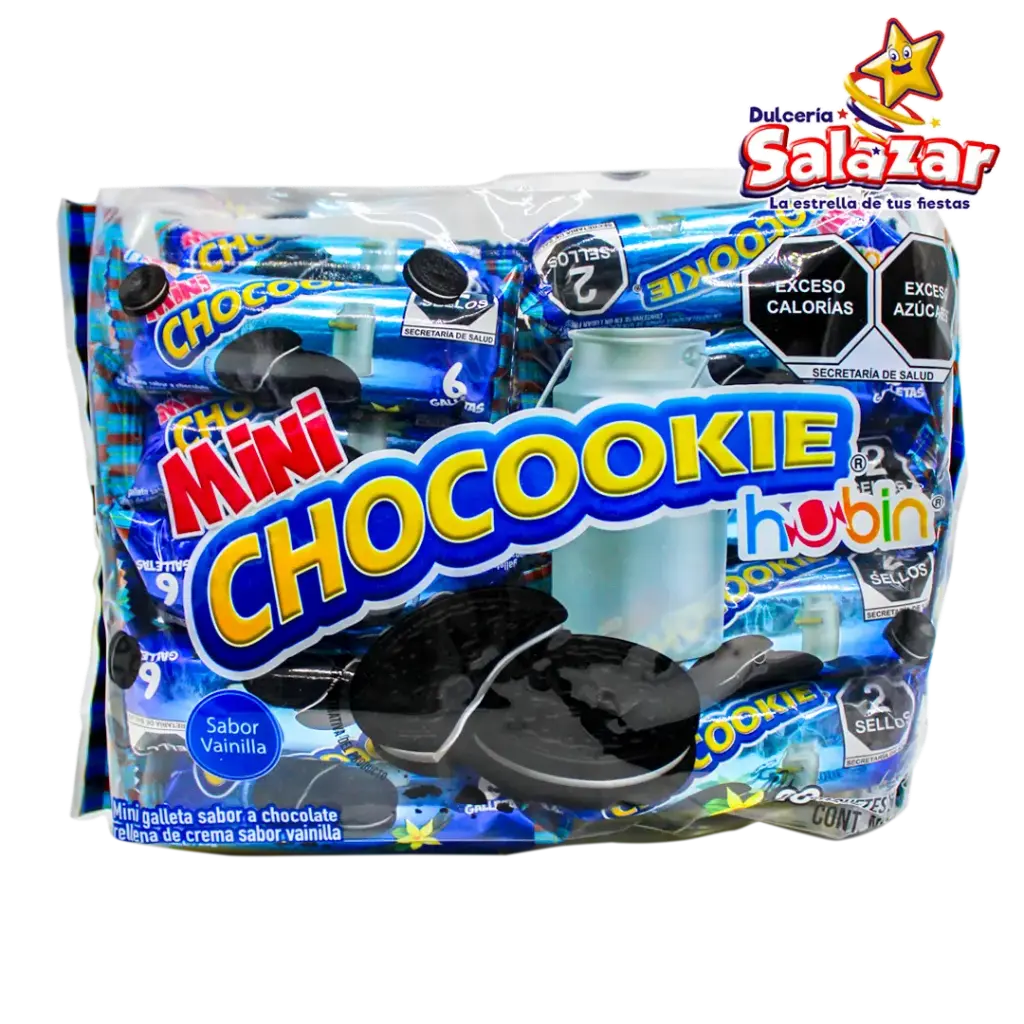 [HUB0021] MINI CHOCOOKIE  HUBIN -B.500GR.- "C/15/20"                                                                                                                                                                                                                                            
