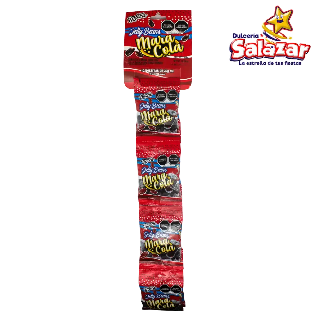 [MAR0107] JELLY BEANS MARA COLA -B.300G. -"C/1/10"      