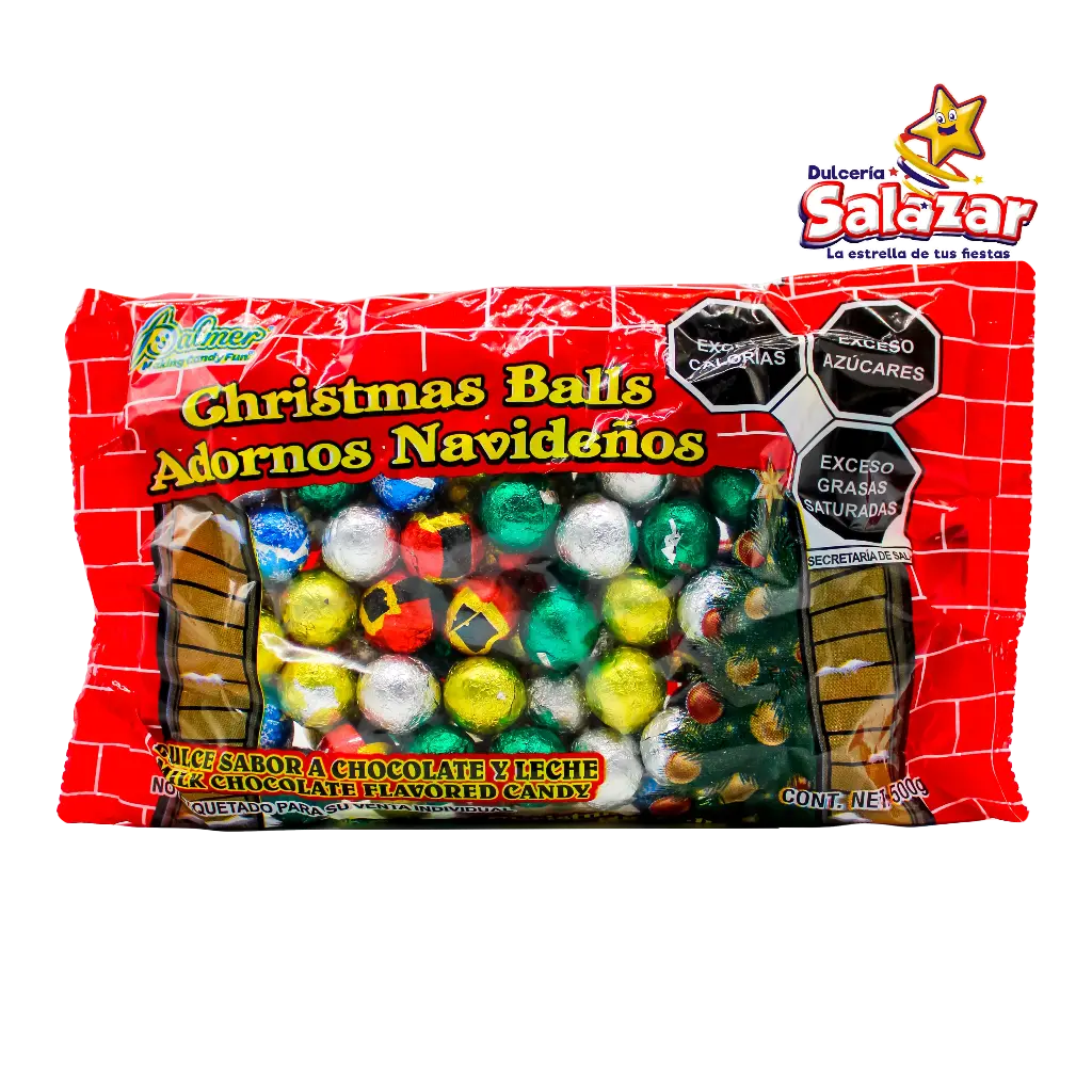 [VID0004] PALMER ESFERA CHRISTMAS BALLS -D.500GR- "C/28/1"