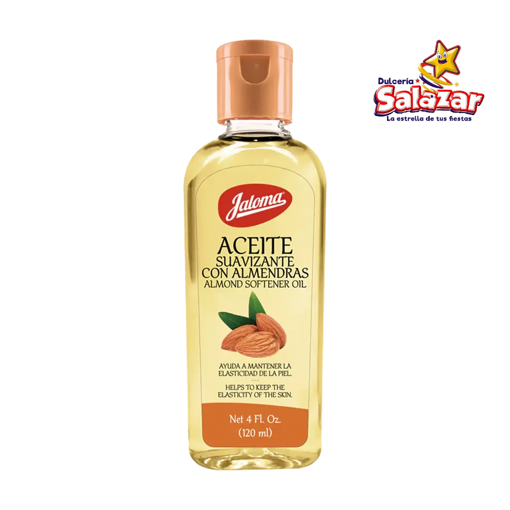 [ABARROTE0144] ACEITE DE ALMENDRA JALOMA -BOT.60ML- "C/25/1"