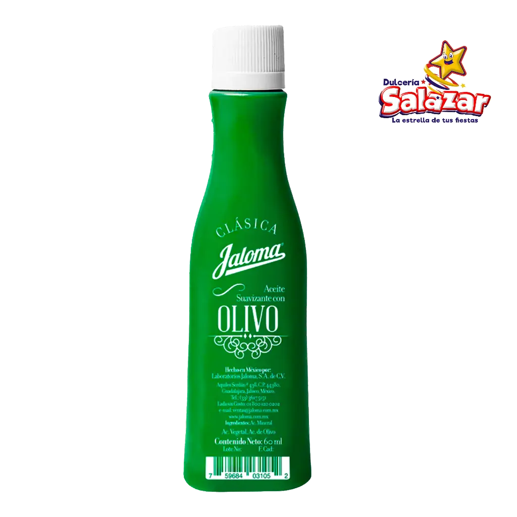 [ABARROTE0131] ACEITE OLIVO JALOMA 60ML -B.60ML- "C/25/1"