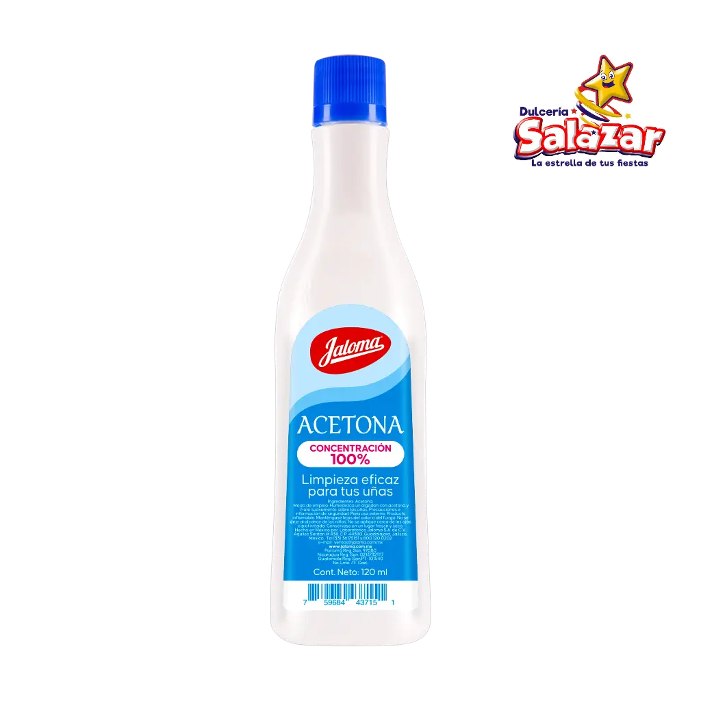 ACETONA JALOMA 120ML -BOT.120ML- 