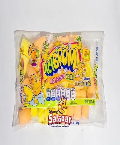 MALVAVISCO ACIBOOM ACIDITO DLR -B.400GR- "C/12/400"