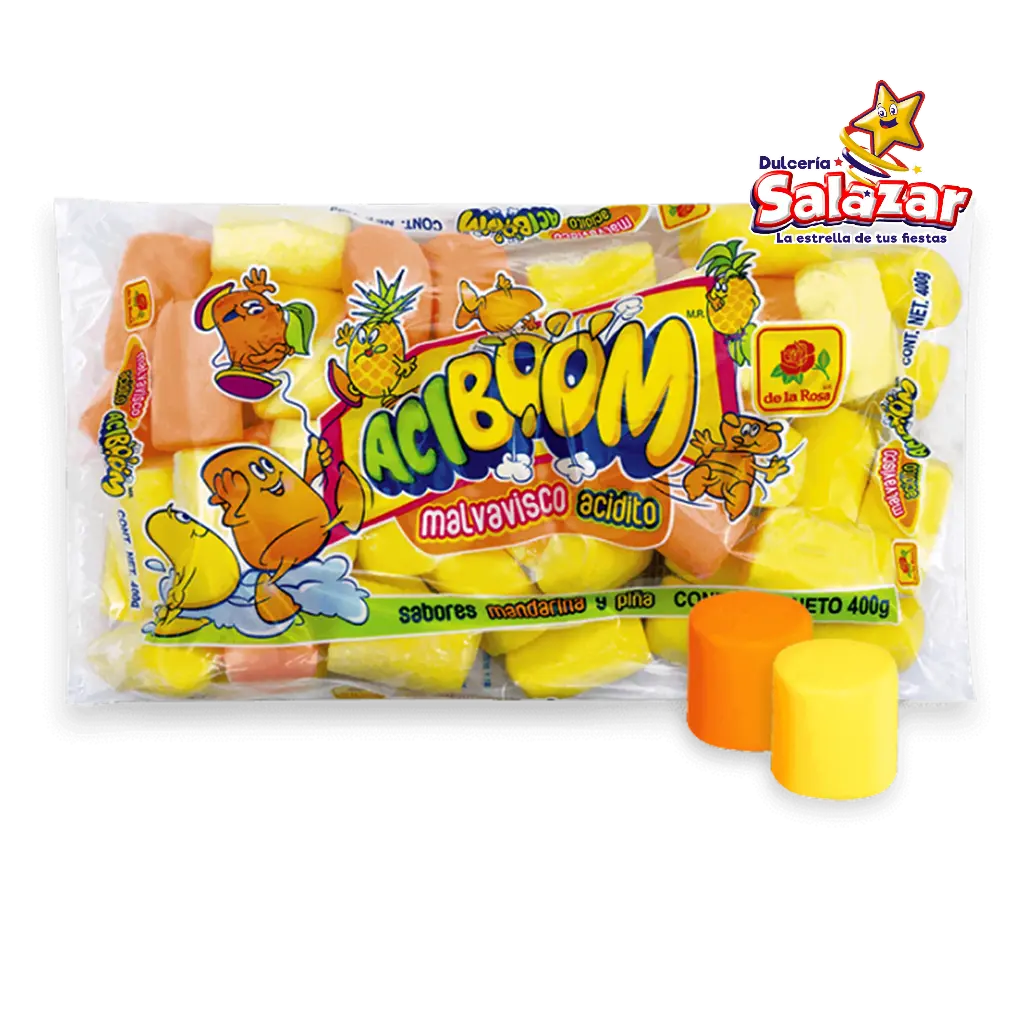 MALVAVISCO ACIBOOM ACIDITO DLR -B.400GR- "C/12/400"