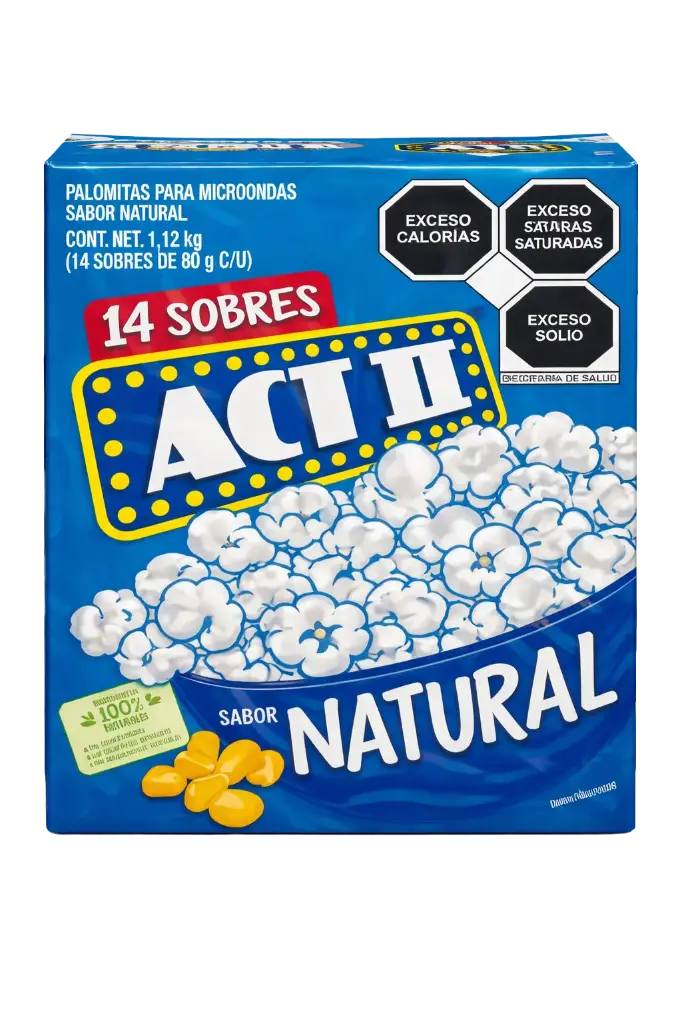 ACT II PALOMITA NATURAL -D.1.12KG- "C/6/14"
