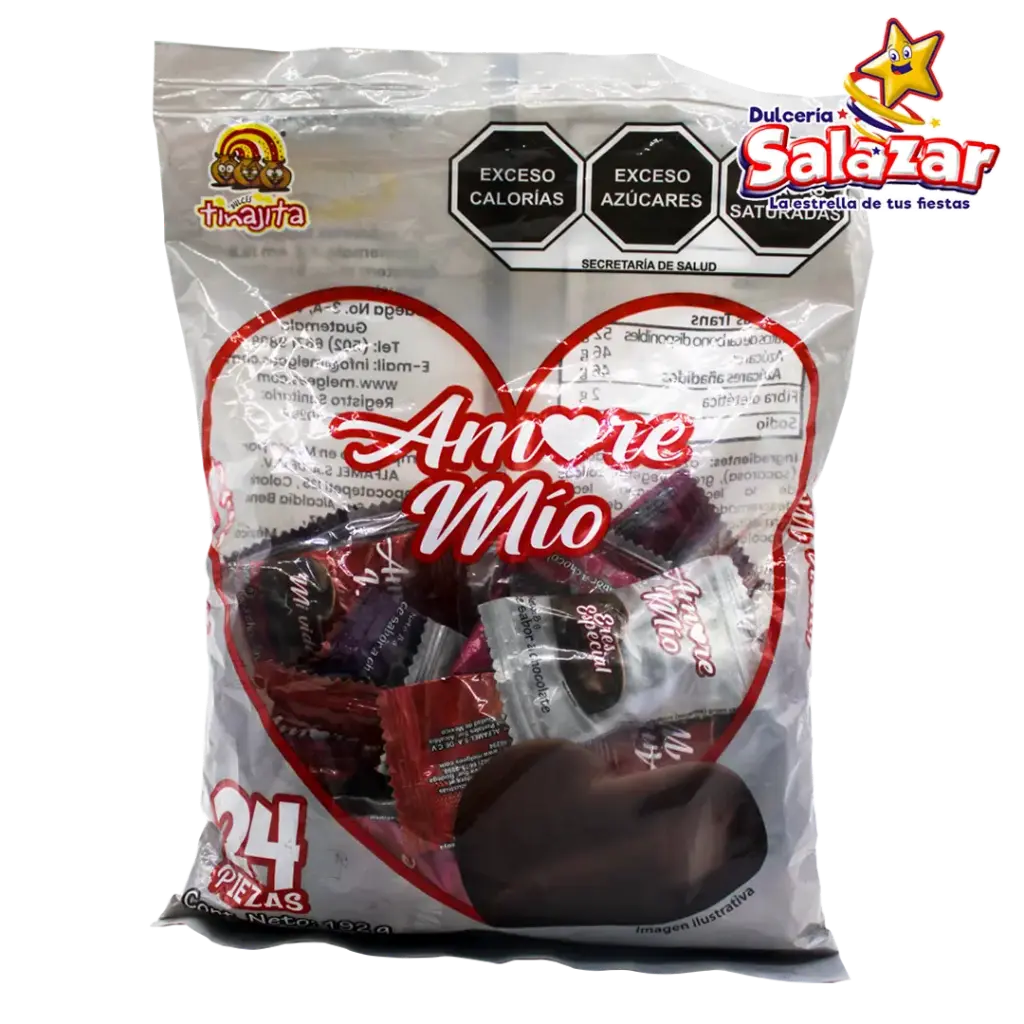AMORE MIO CHOCOLATE TINAJITA -B.192G- "C/26/24"