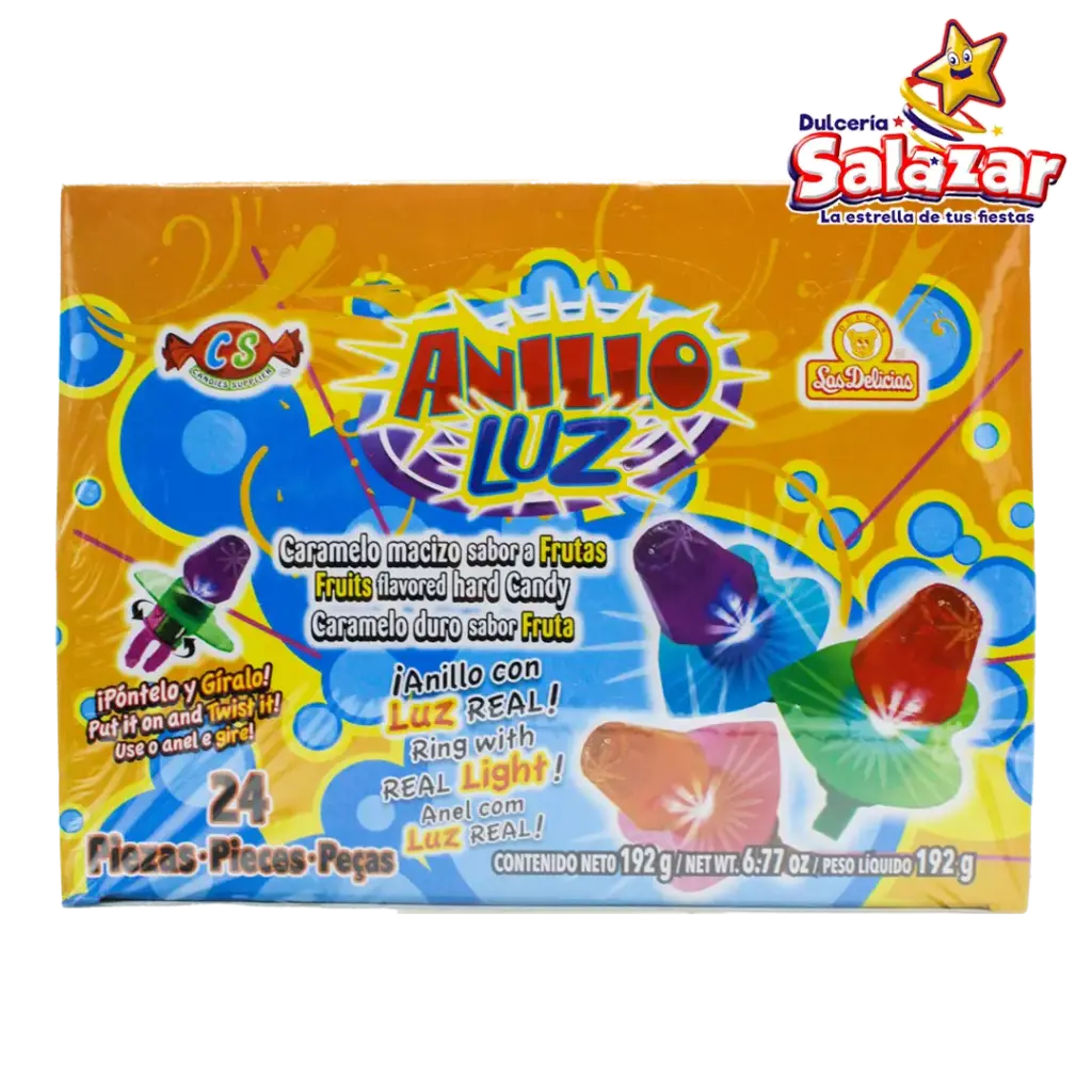 [DEL0273] ANILLO DE LUZ DELICIAS -D.192G- "C/12/24"