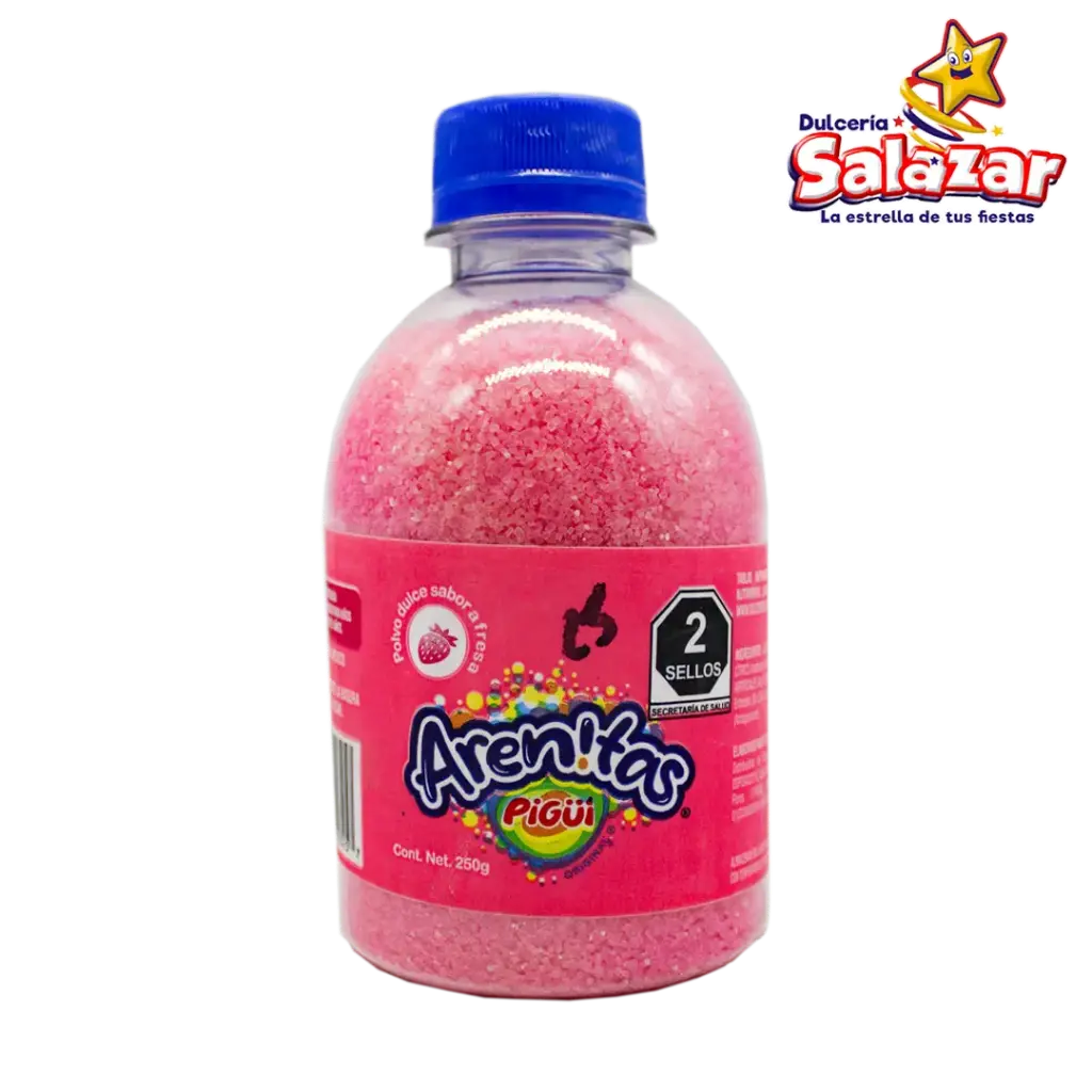ARENITAS FRESA PIGUI -BOT.250G- "C/48/1"