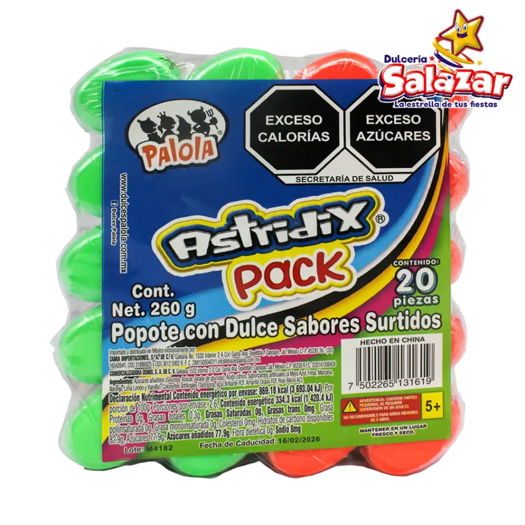 ASTRIDIX PACK LAS DELICIAS -D.260G- "C/18/20"