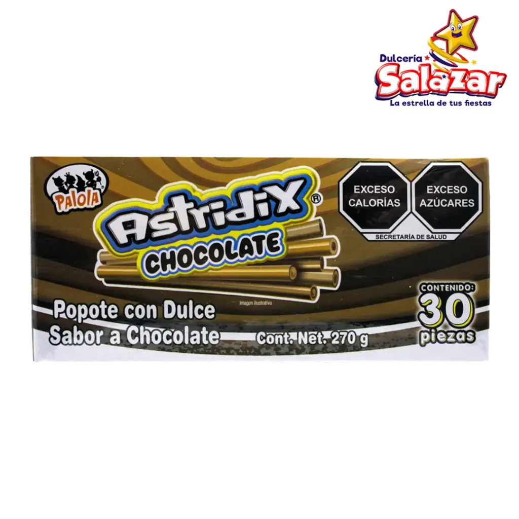 [DEL0312] ASTRIDIX POPOTE C/CHOCOLATE DELICIAS -D.270G- "C/18/30"