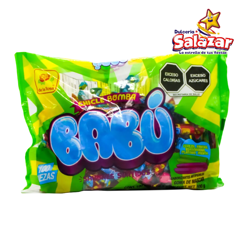 [ROS0044] CHICLE BABY BABU DLR -B.500 G- "C/24/100"