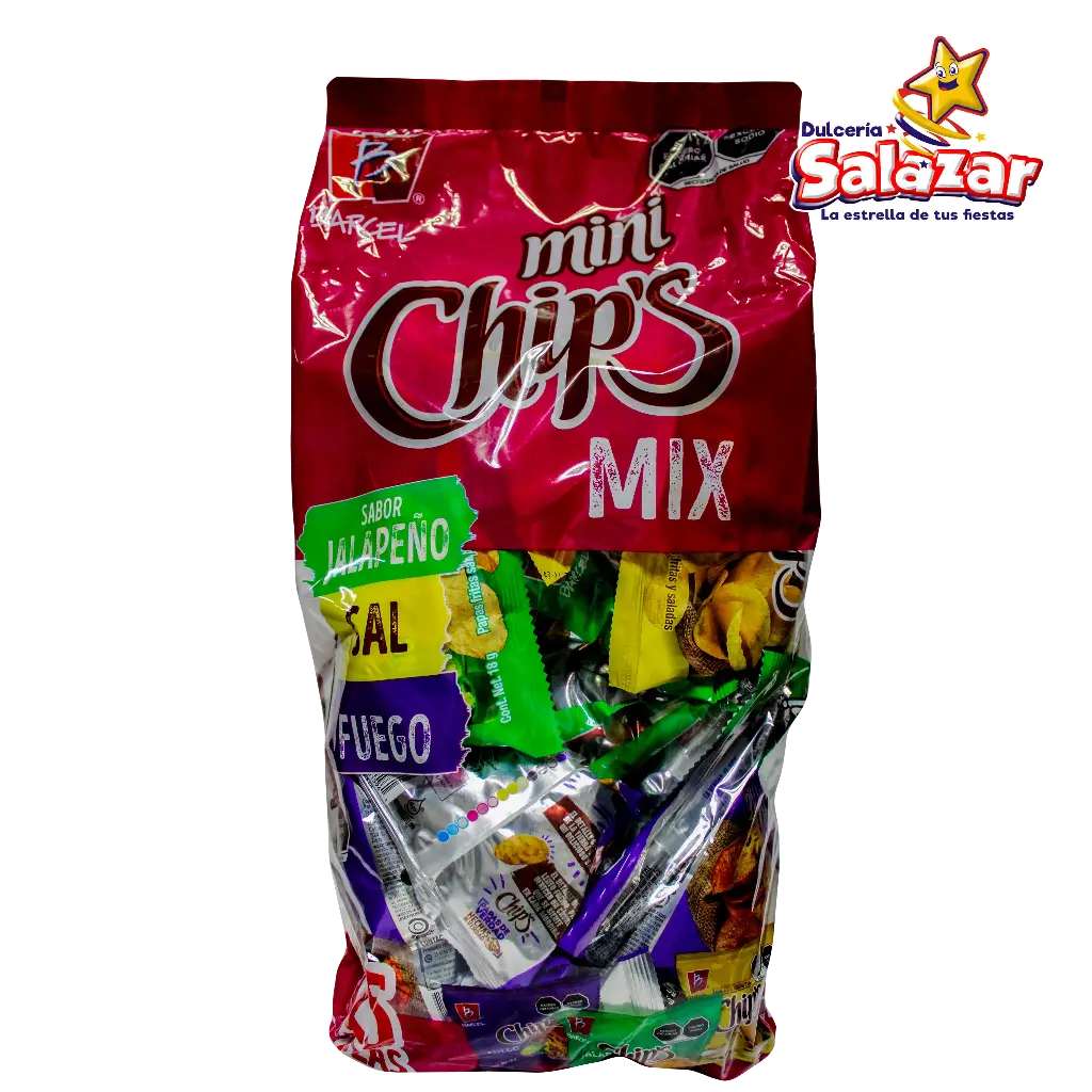 BARCEL MINI CHIPS MIX -B.450GR- "C/6/25"