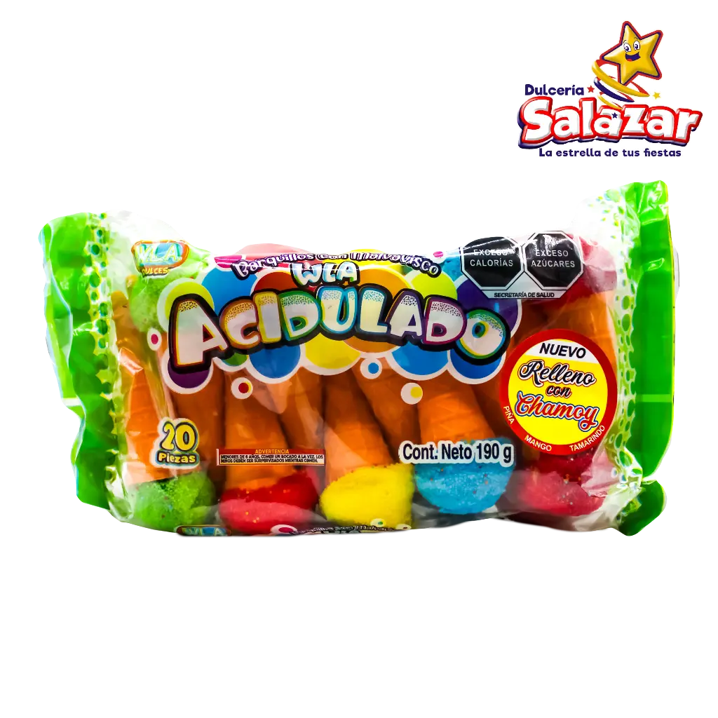 [TAR0003] BARQUILLO B.B. WLA C/GRAGEA -B.190GR - "C/16/20"