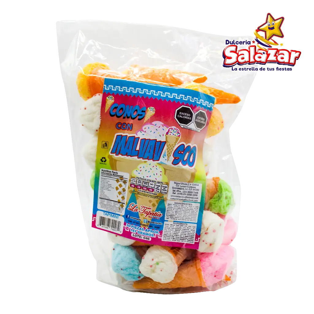 [TAPA0003] BARQUILLO CON BOMBON TAPIMINI -B.200G- "C/20/30"