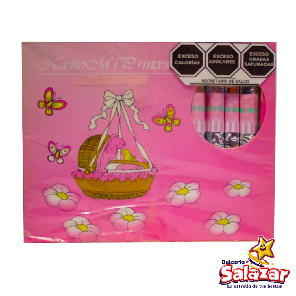 [REB0005] BARRA DE CHOCOLATE NACIO MI PRINCESA -E.300G- "C/20/25"