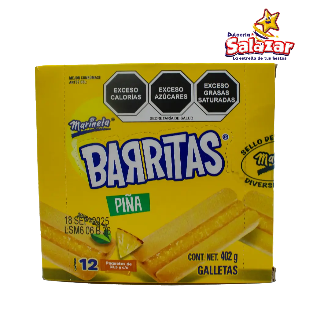 BARRITAS PIÑA MARINELA -D.402G- "C/12/12"