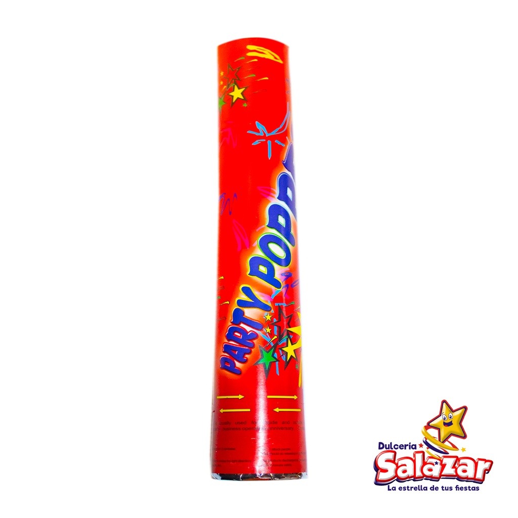 BAZUCAS LANZA CONFETI 60CM "C/60/1"