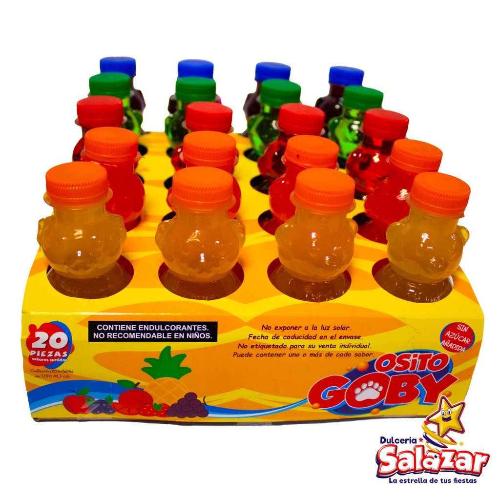 BEBIDA GOBY OSITO 190ML -D.3.8LT-"C/1/20"
