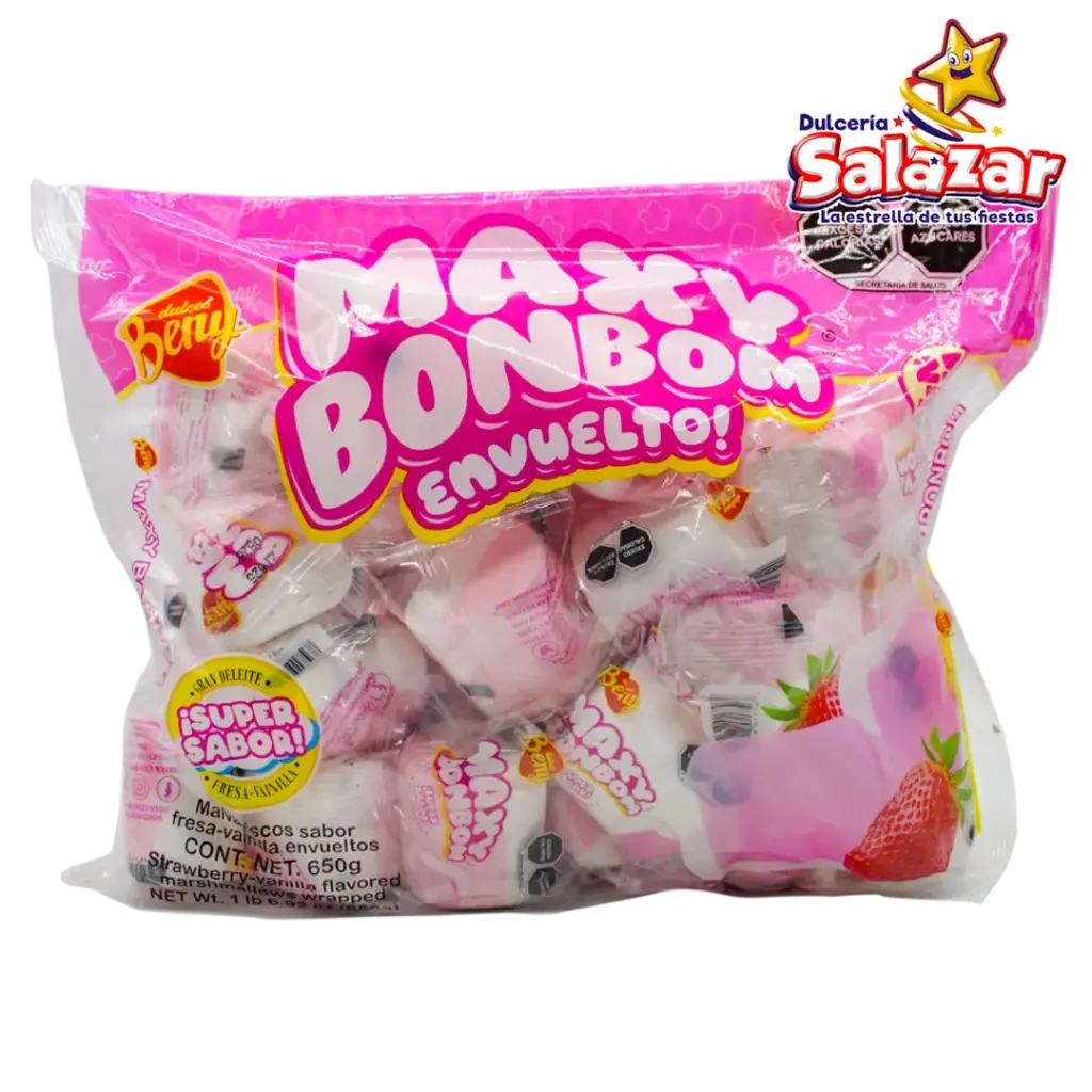 [BEN0017] BENY MAXI BOMBON ENVUELTO -B.650G- "C/8/25"