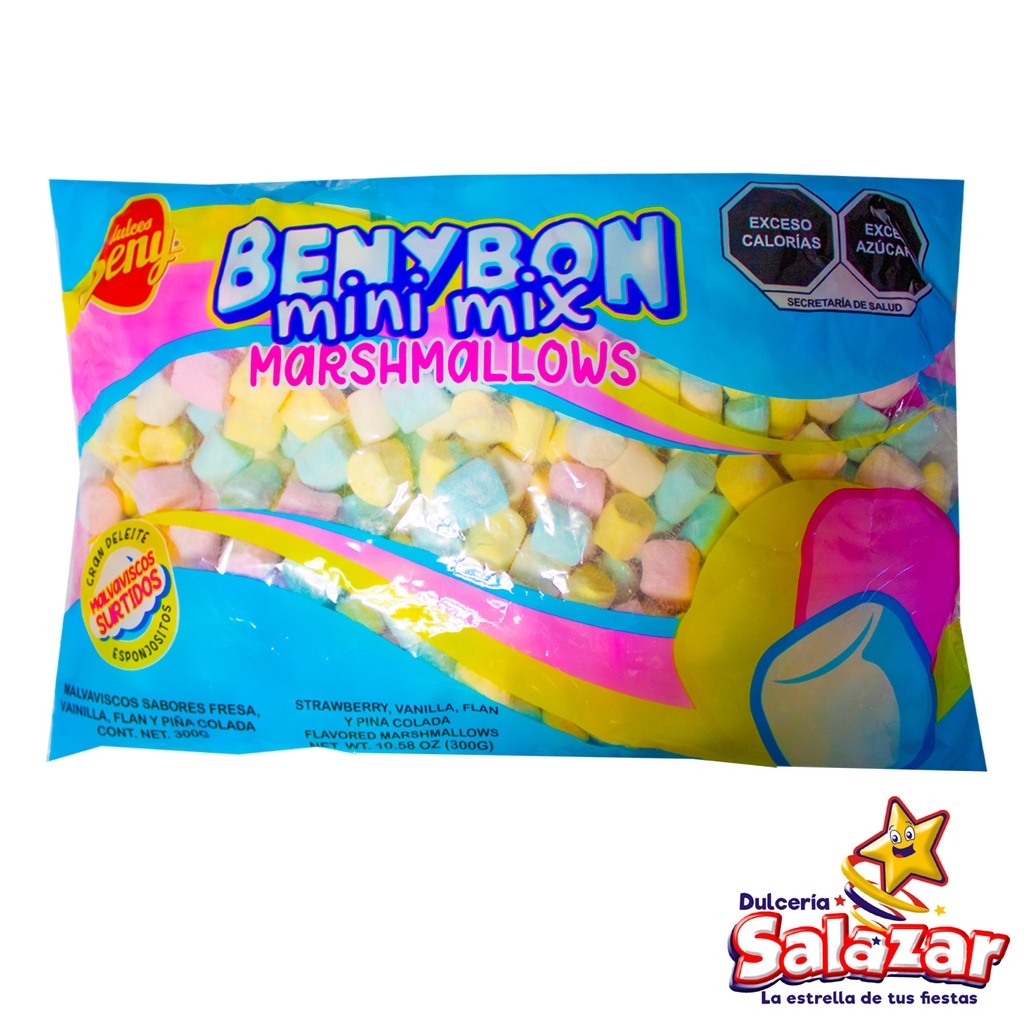 [BEN0021] BENYBON MARSHMALLOW MINI MIX -B.300G- "C/30/1"