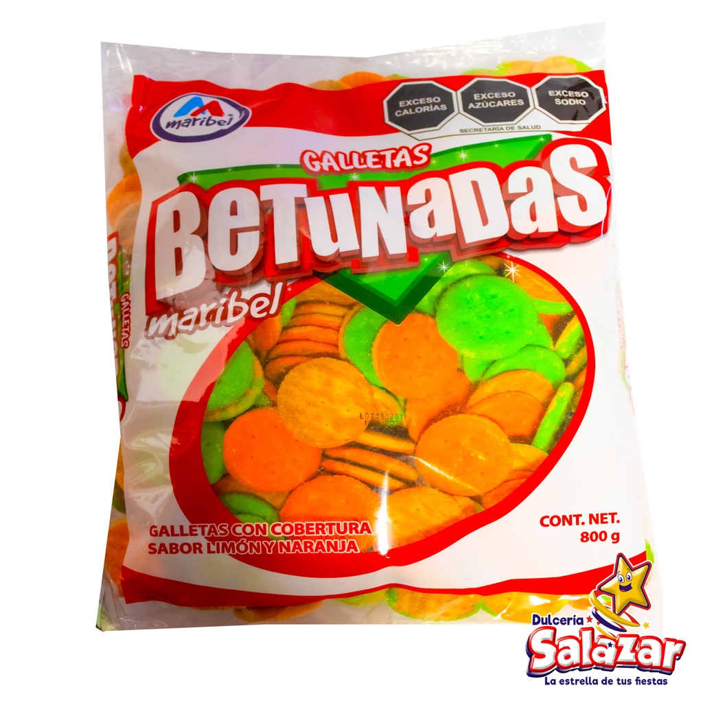BETUNADA GALLETA MARIBEL -B.800G- "C/6/1"