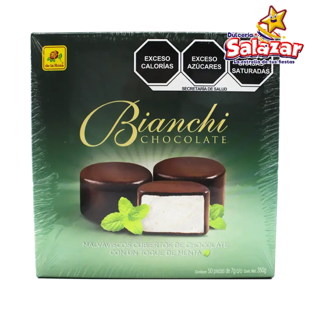 MALVAVISCO BIANCHI CHOCOLATE CON MENTA DLR -D.350G- "C/20/50"