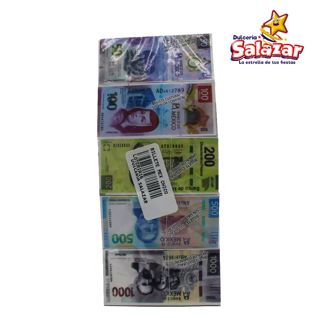 BILLETE  MEXICANO CHICO -D.1P - "C/200/1"