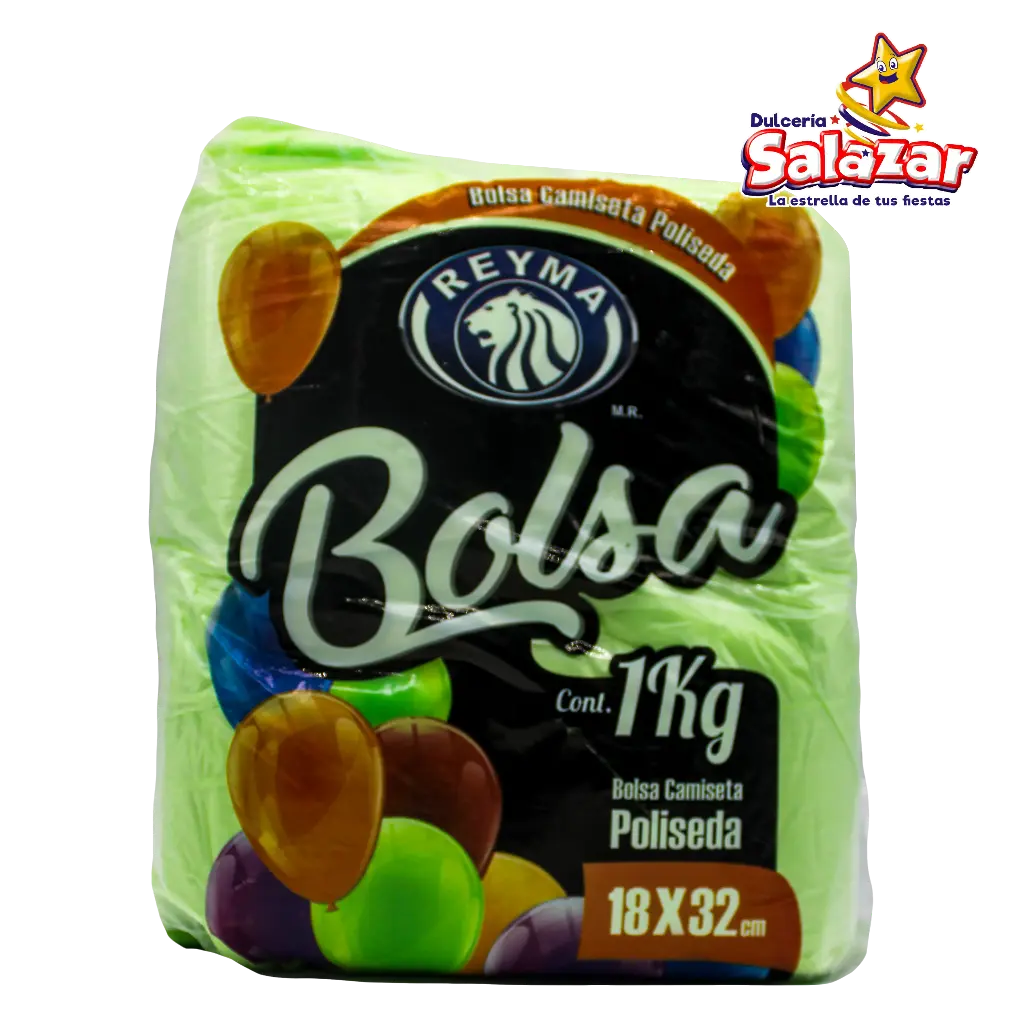 [REYM0237] BOLSA POLISEDA ASA MINI REYMA 18X32CM BPF1832 -B.1KG- "B/25/1"