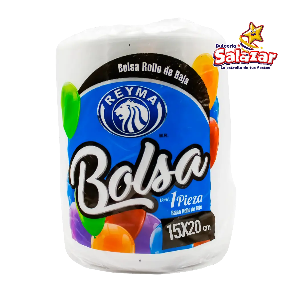 BOLSA BAJA PLASTICO CORTADA 15X20CM BBC1520 -B.25KG- "C/1/1"