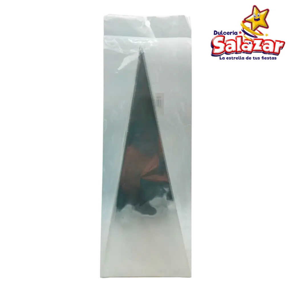 BOLSA CELOFAN CONICA LISA 12X30* -B.50PZA- "C/60/50"