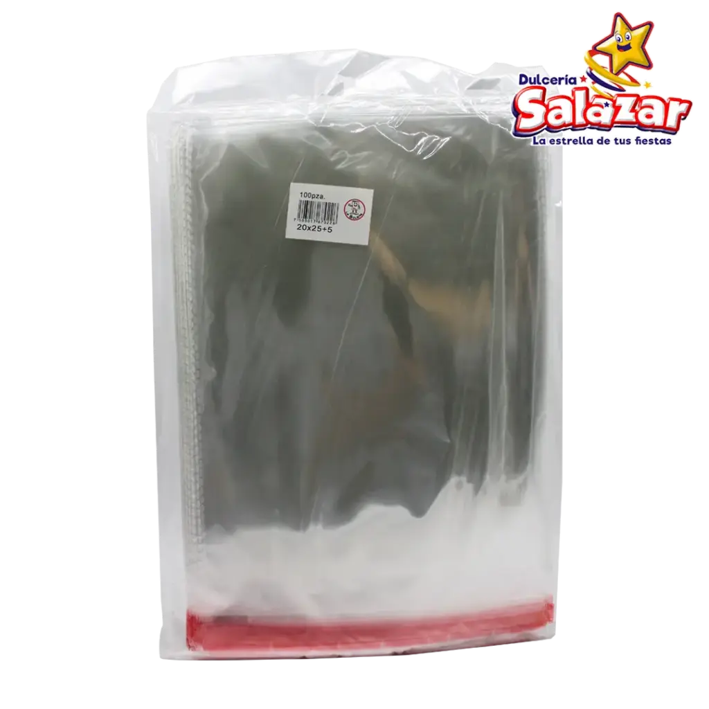 BOLSA DE CELOFAN 20X30CM -B.100PZA-